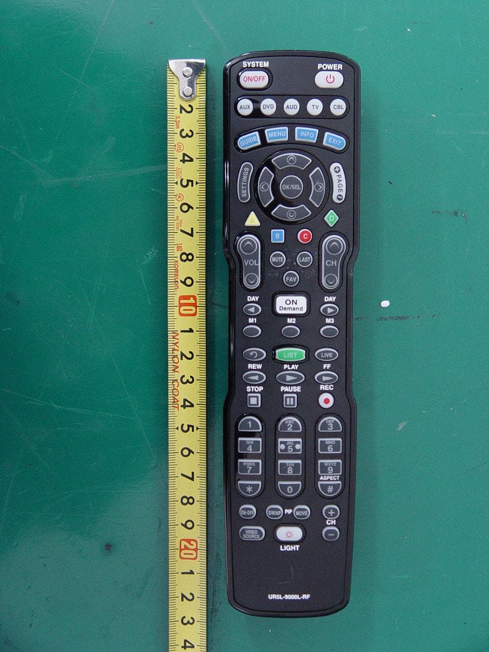 RF Remote Controller - FCC ID OZ5URC9000LRF - Ohsung Electronics Co., Ltd. (3)