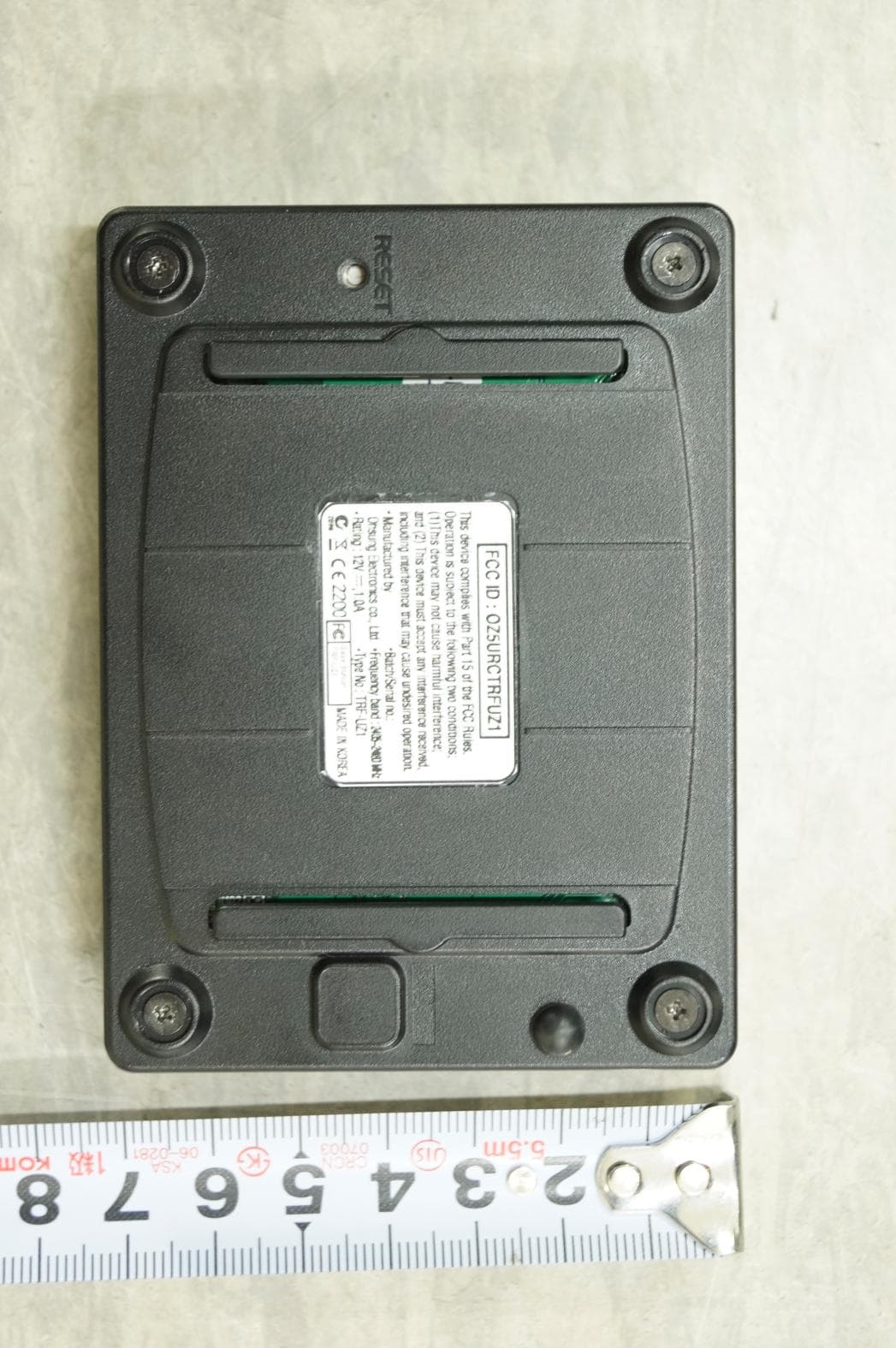 Base Station - FCC ID OZ5URCTRFUZ1 - Ohsung Electronics Co., Ltd.