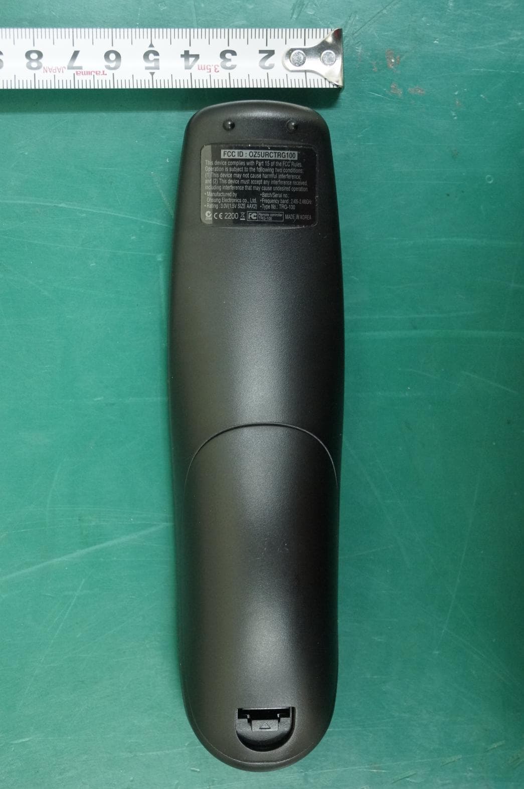 RF REMOTE CONTROLLER - FCC ID OZ5URCTRG100 - Ohsung Electronics Co., Ltd. (3)
