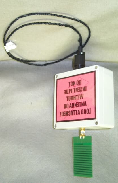 Response Transmitter Unit (RTU) under Part 95 - FCC ID OZ9USTC-TED-0001 - U. S. Telemetry Corporation