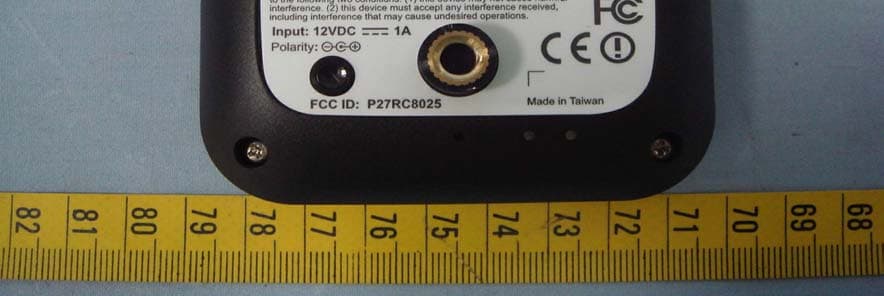 Wireless Network Camera - FCC ID P27RC8025 - Sercomm Corporation (1)