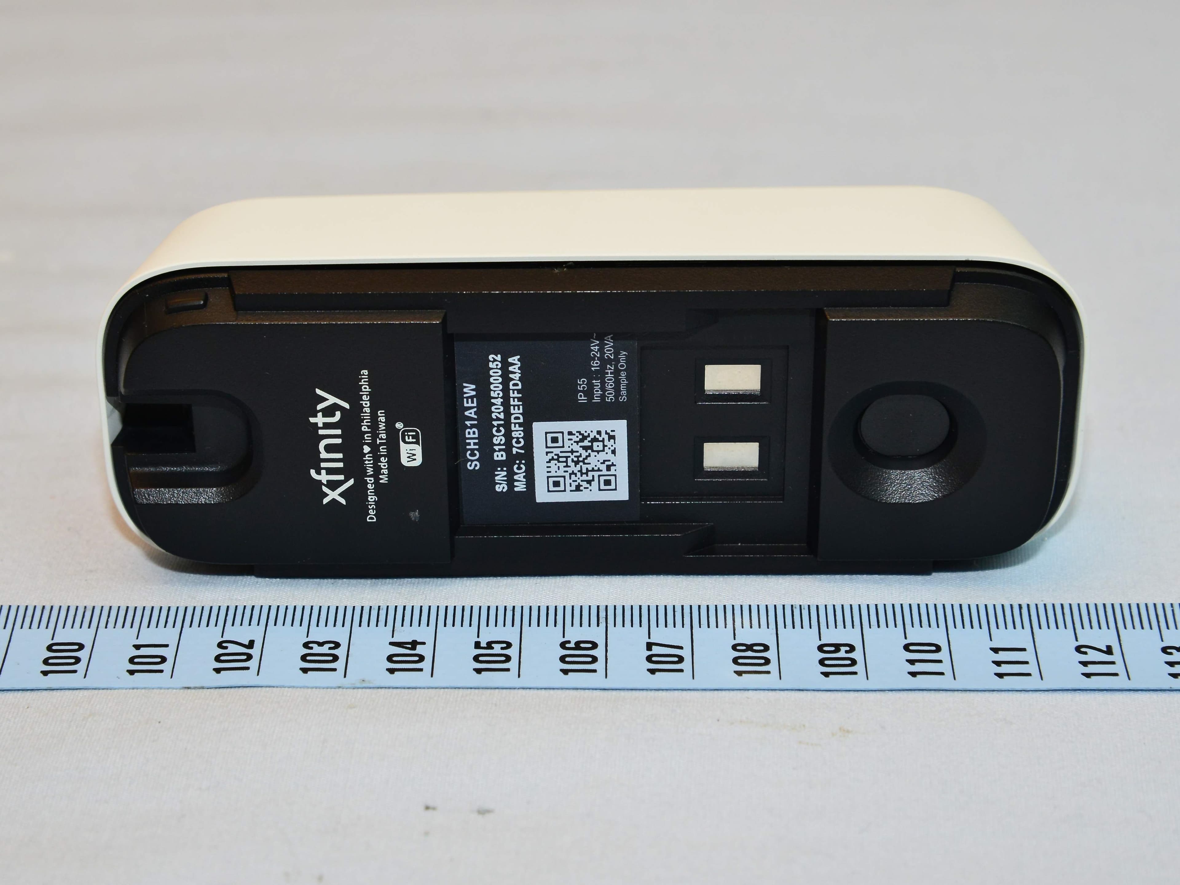 Comcast Xfinity Home Doorbell Camera - FCC ID P27XHB1 - Sercomm Corporation