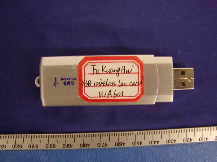 USB Wireless LAN Adapter - FCC ID P2DWA601 - Fu Kuang Hui Electronics Co., Ltd (Shenzhen) (3)