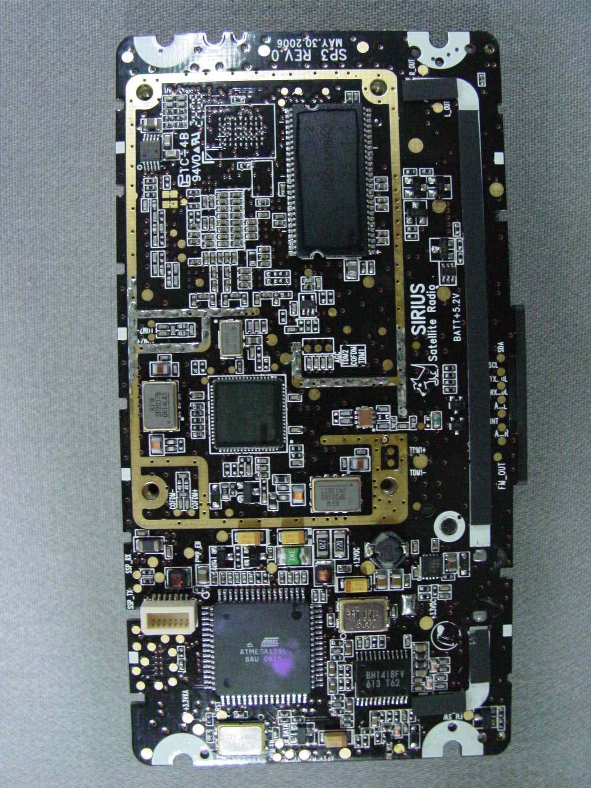 Digital Satellite Radio w/FM Transmitter - FCC ID P3HNSPH-3 - Ki Ryung Electronics Co., Ltd.