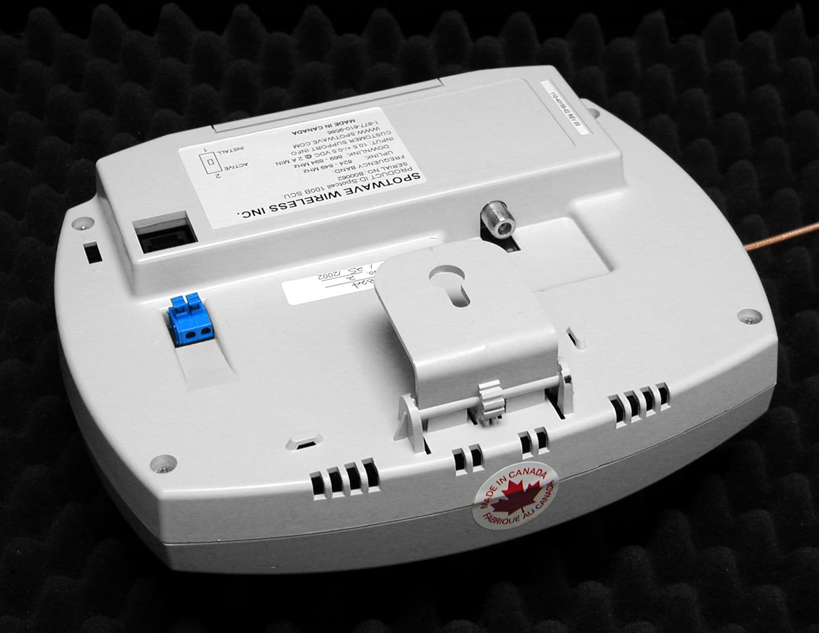 Low Power Cellular Band Repeater (SCU unit) - FCC ID P3YSPOTCELL0004 - Spotwave Wireless Ltd.