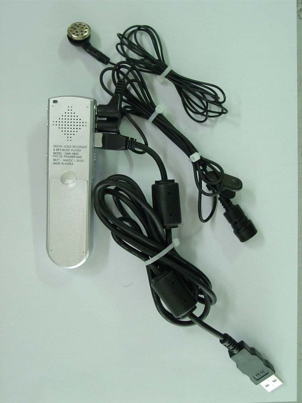 Digital Voice Recorder - FCC ID P42DMR1600 - Decktron Co., Ltd.
