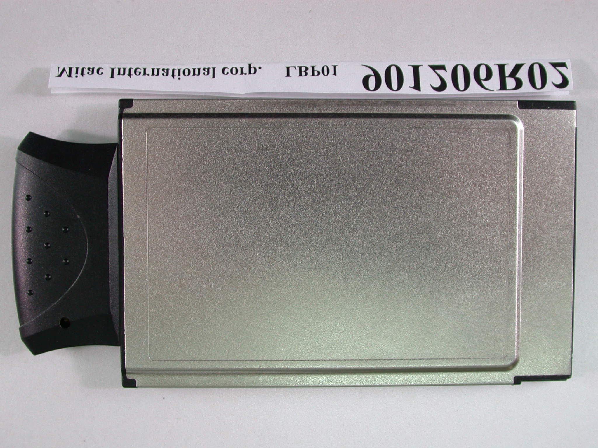 WLAN PCMCIA Card - FCC ID P4QLBP01 - Mitac Digital Technology Corporation