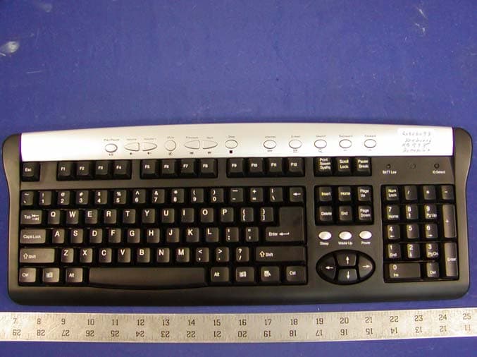 Cordless Keyboard - FCC ID P4XKB998 - Dyna Point (Dong Guan) Electronic