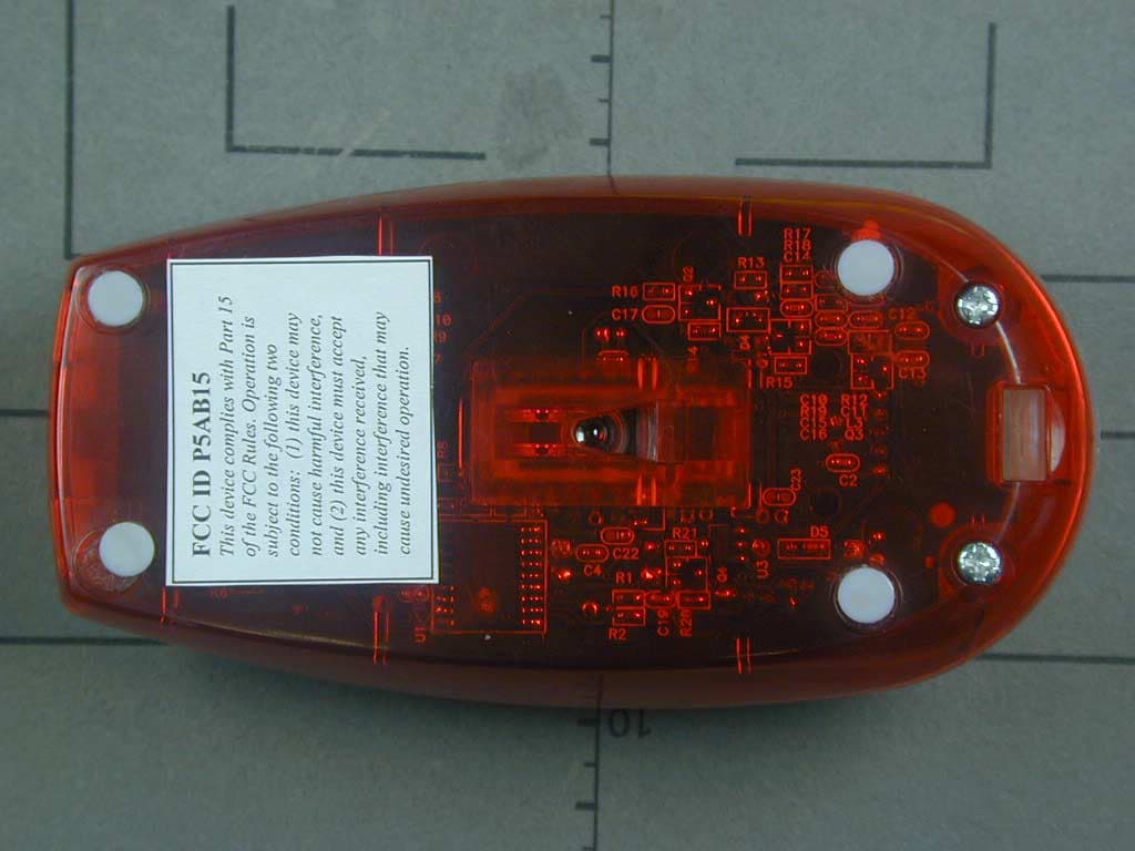 Wireless mouse - FCC ID P5AB15 - ARESON Technology Corp. (1)