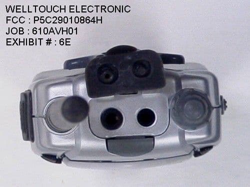 FRS Radio Transceiver -TX - FCC ID P5C29010864H - Well Touch Electronic Ltd.