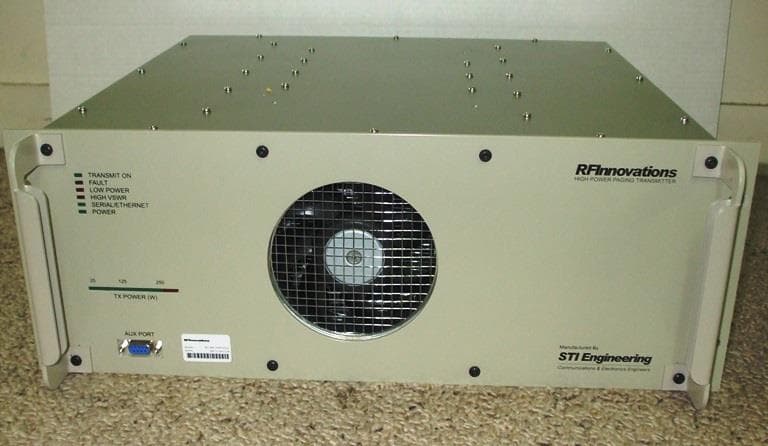 RFI-400 250W UHF Paging Transmitter - FCC ID P5MRFI400 - STI Engineering Pty Ltd (3)