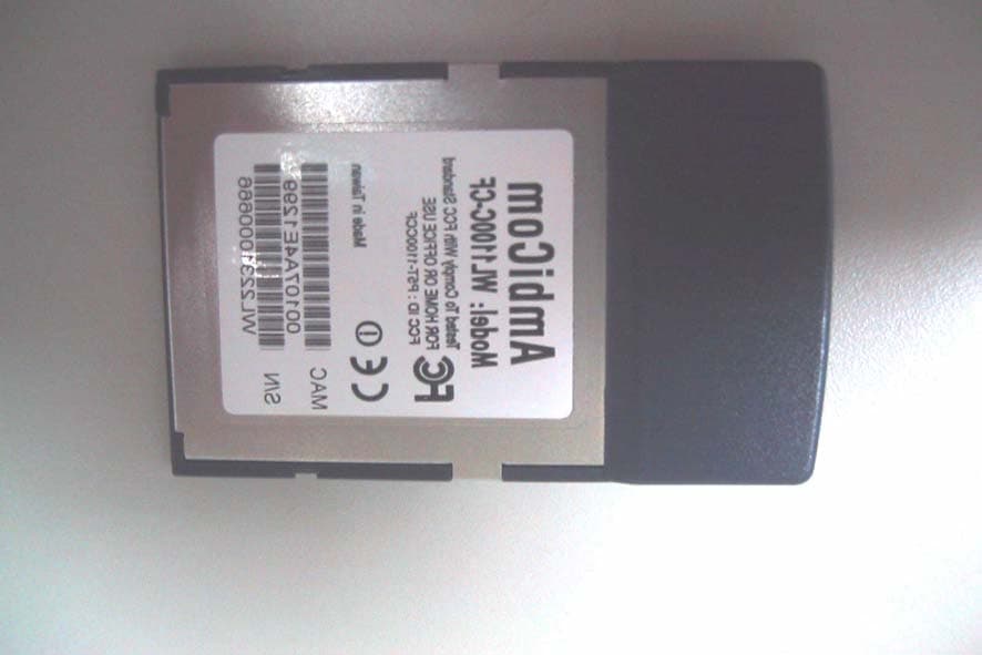 Wave2Net Wireless LAN Compact Flash Card - FCC ID P5T-1100CCF - AmbiCom Holdings, Inc. (2)