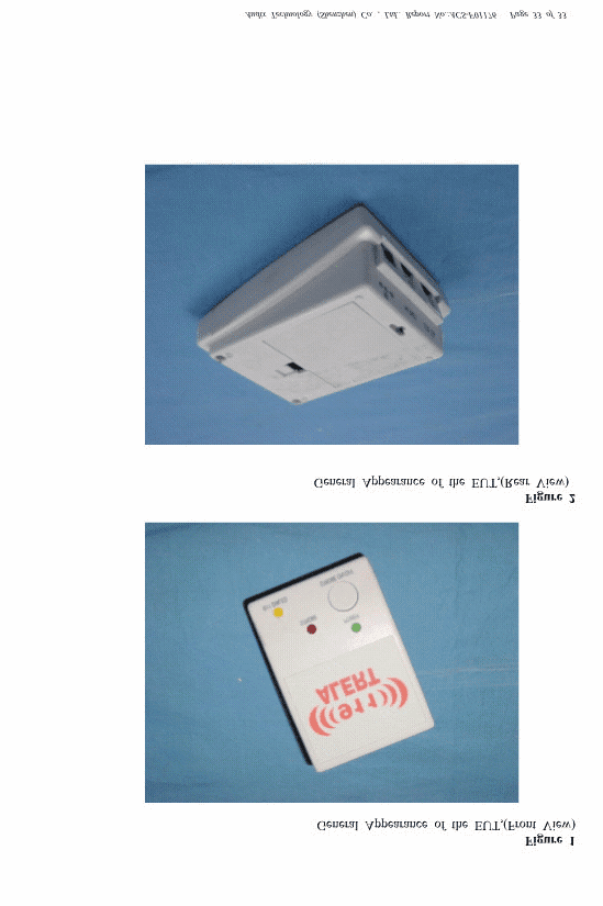 911 Alert - FCC ID P6E20306911 - Technology Programs Inc.