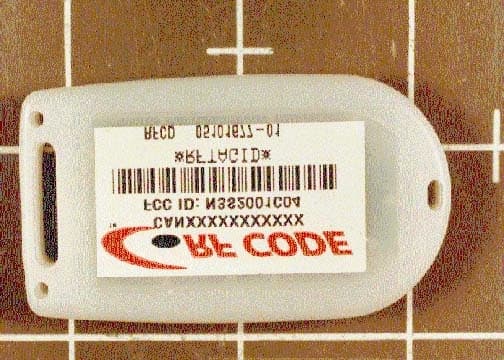 Scorpion 1M Tags - FCC ID P6F2001C04 - RF Code, Inc. (2)