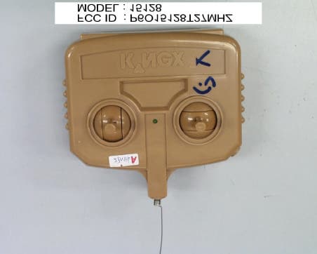 Radio Control Car - FCC ID P6O15128T27MHZ - K'NEX Industries, Inc. (1)