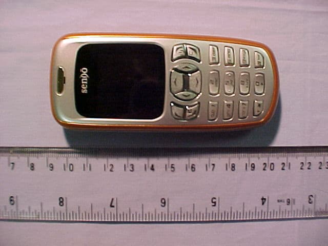 S601 - FCC ID P6PSND601 - Sendo International Ltd (4)