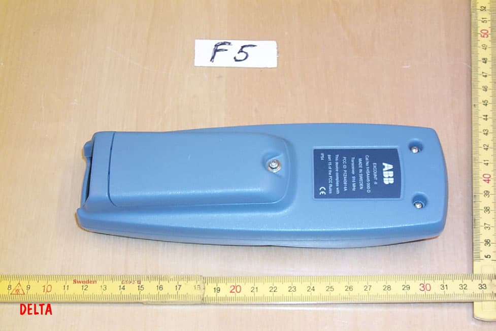 Handheld Data Transceiver - FCC ID P7Z440914A - ABB POWER TECHNOLOGY PRODUCTS AB (1)