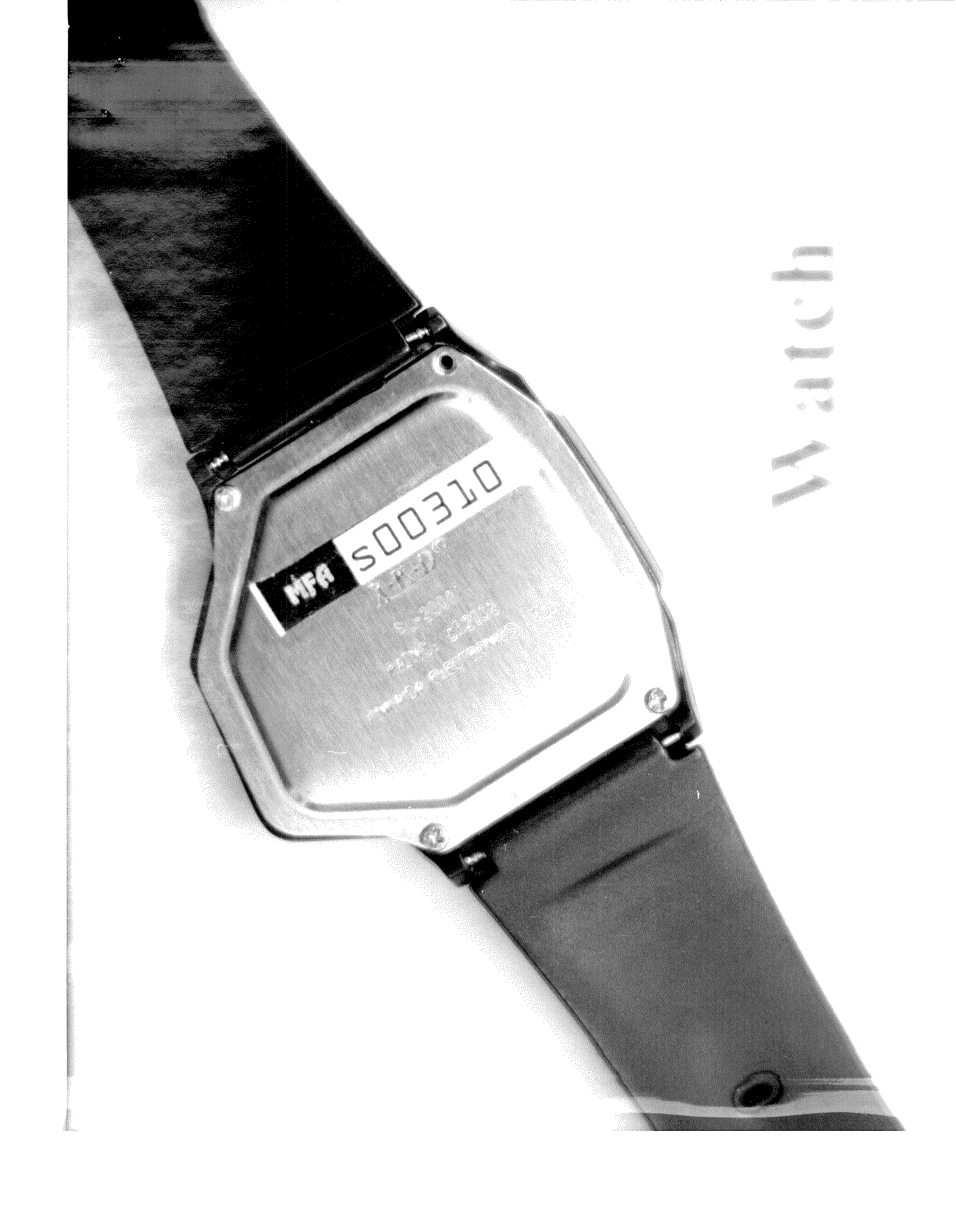 Watch Transmitter - FCC ID P8FCDPDWCH01 - Digital Angel Corporation