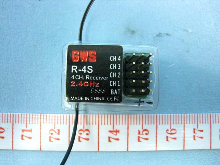 Radio Control Receiver - FCC ID P8OGWR4S24G - Grand Wing Servo-Tech Co., Ltd. (1)