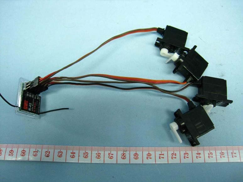 Radio Control Receiver - FCC ID P8OGWR4S24G - Grand Wing Servo-Tech Co., Ltd. (4)