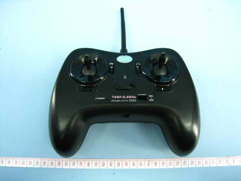 Radio Control Transmitter - FCC ID P8OGWT4GP24G - Grand Wing Servo-Tech Co., Ltd.