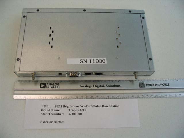 802.11 b/g Indoor Wi-Fi Cell Station - FCC ID P9J-32101000 - Hitachi Energy USA, Inc. (2)