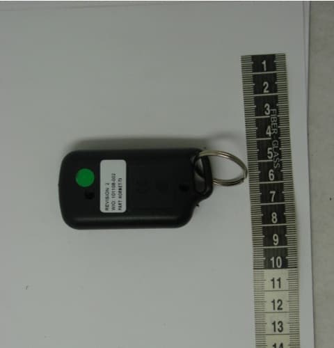 Transmitter keyfob for Hornet systems - FCC ID P9OHORNET-TX - RF Solutions Ltd. (3)