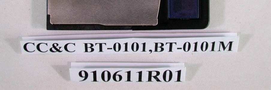 Bluetooth Compact Flash Card - FCC ID PANBT0101M - CC&C Technologies, Inc. (2)