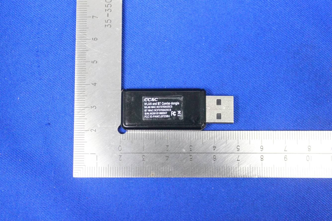 WLAN and BT Combo Dongle - FCC ID PANCL8723BU - CC&C Technologies, Inc.