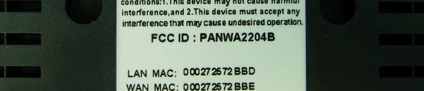 WLAN 11g Mini Router - FCC ID PANWA2204B - CC&C Technologies, Inc. (2)