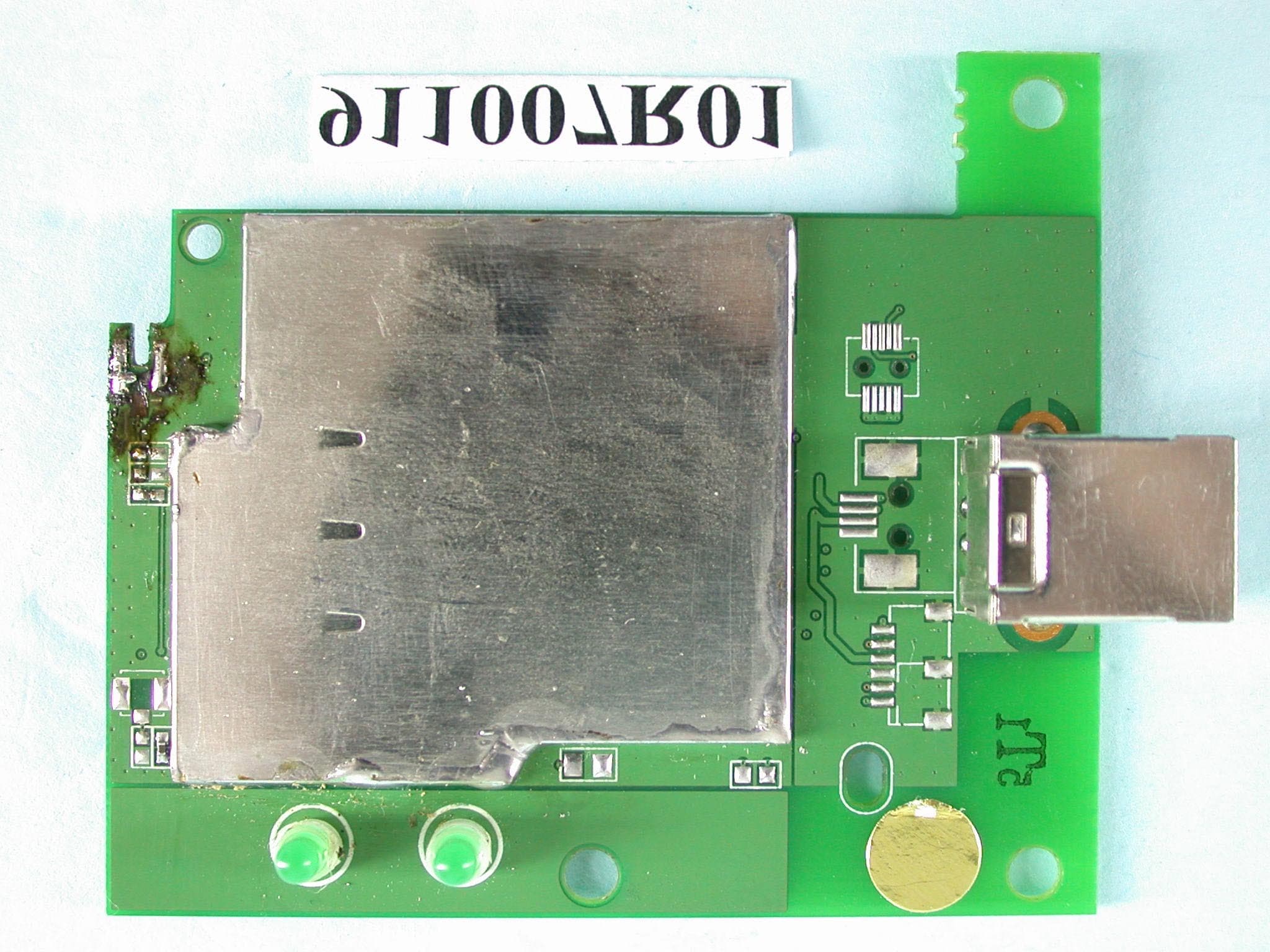 WLAN USB Module - FCC ID PANWL1201M - CC&C Technologies, Inc.
