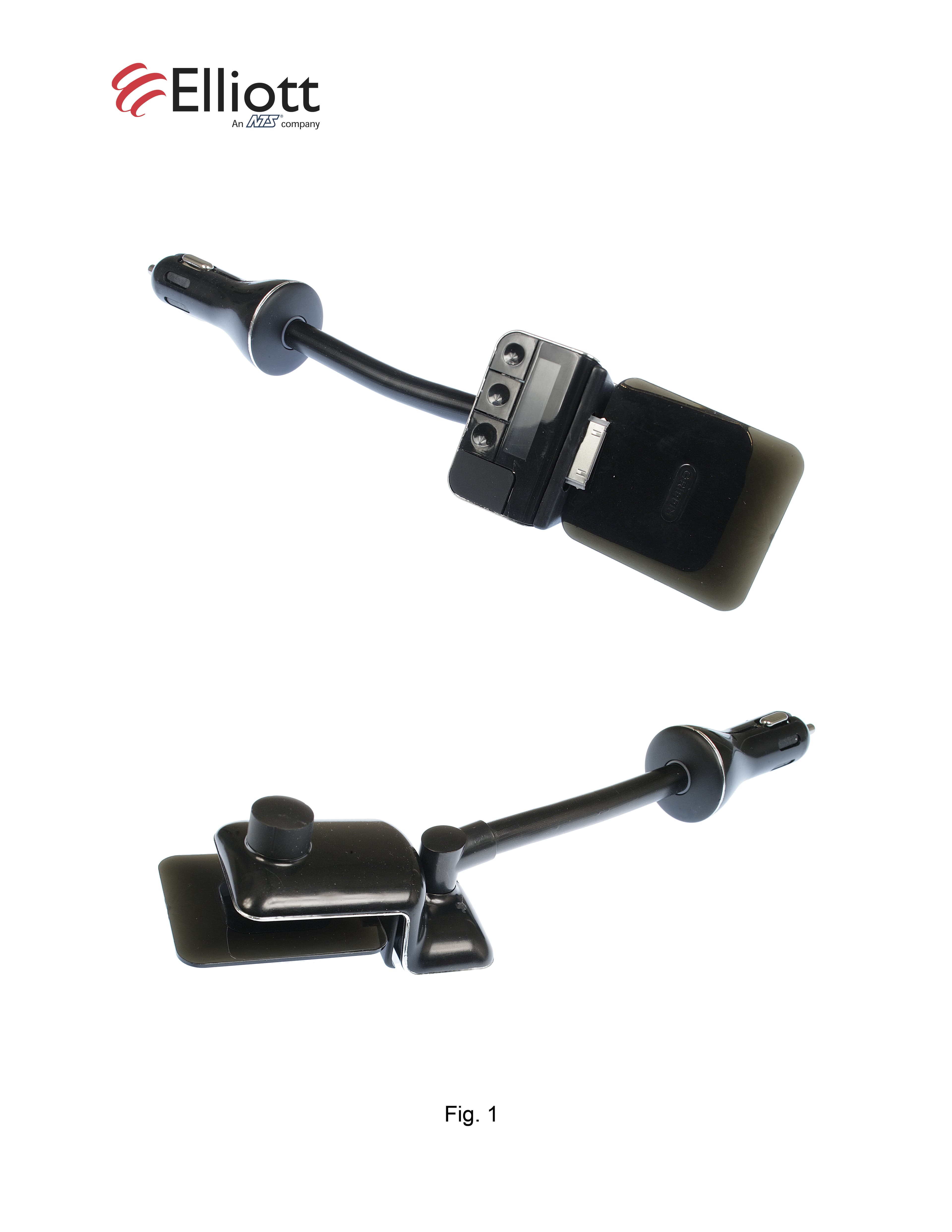 Portable FM transmitter - FCC ID PAV1462 - Griffin Technology Inc.