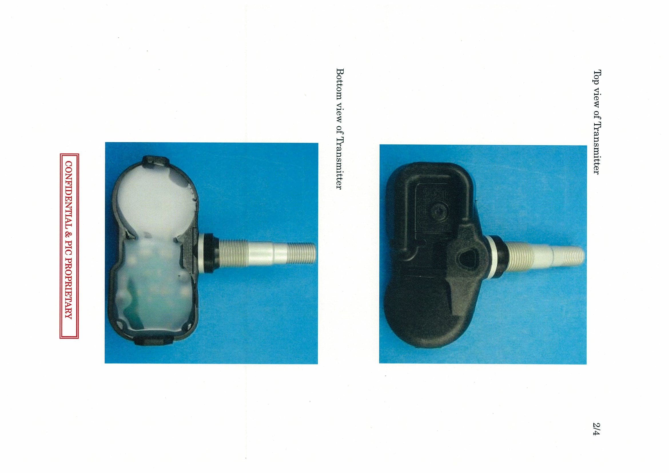 TPMS Transmitter - FCC ID PAXPMVC015 - Pacific Industrial Company, LTD. (2)