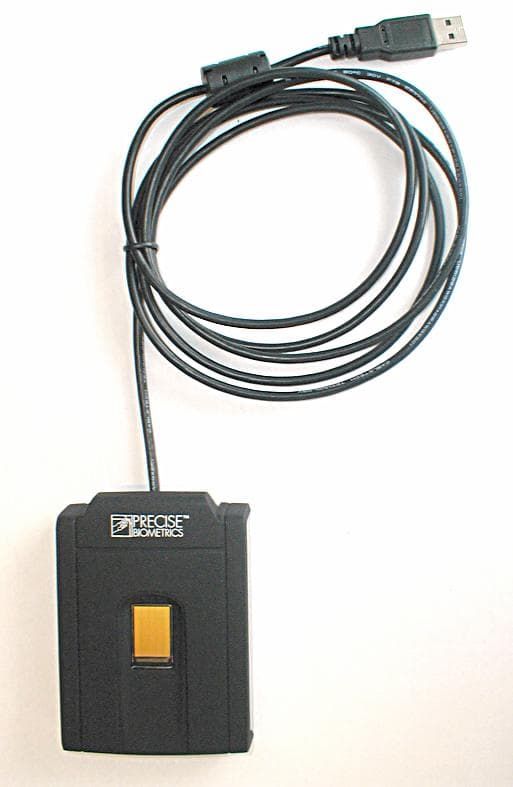 Combined Finger Print and Smart Card Reader - FCC ID PBKMS010114 - Precise Biometrics AB