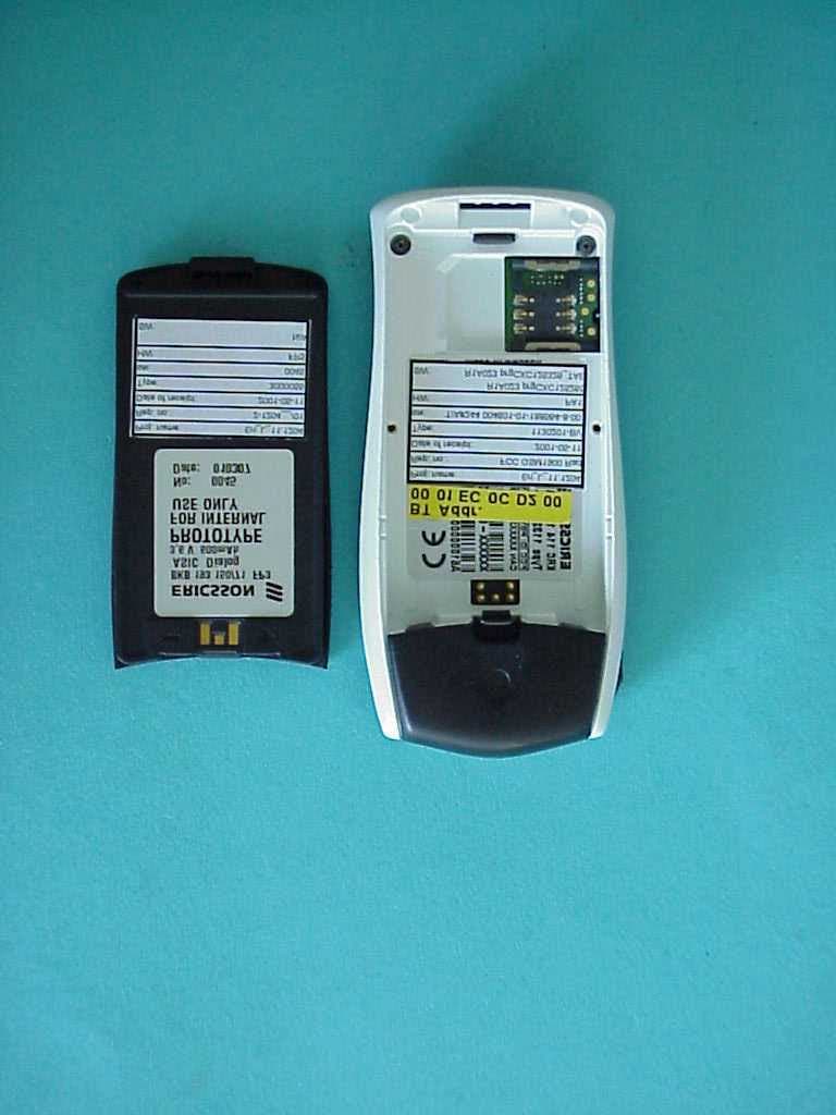 Licensed Portable - FCC ID PBY1130201 - Ericsson Mobile Communications AB