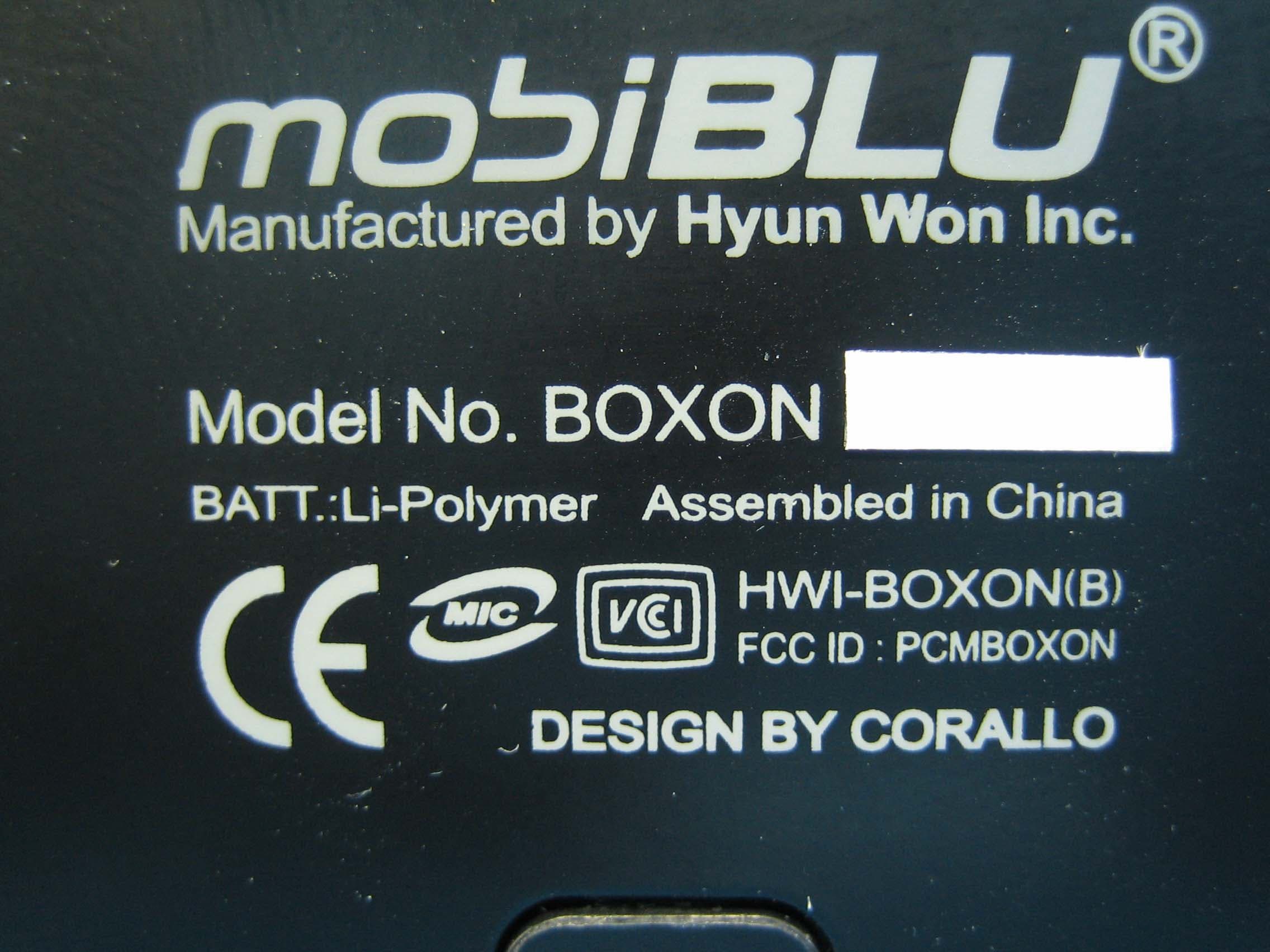 Digital Audio Player - FCC ID PCMBOXON - Hyun Won Inc. (2)