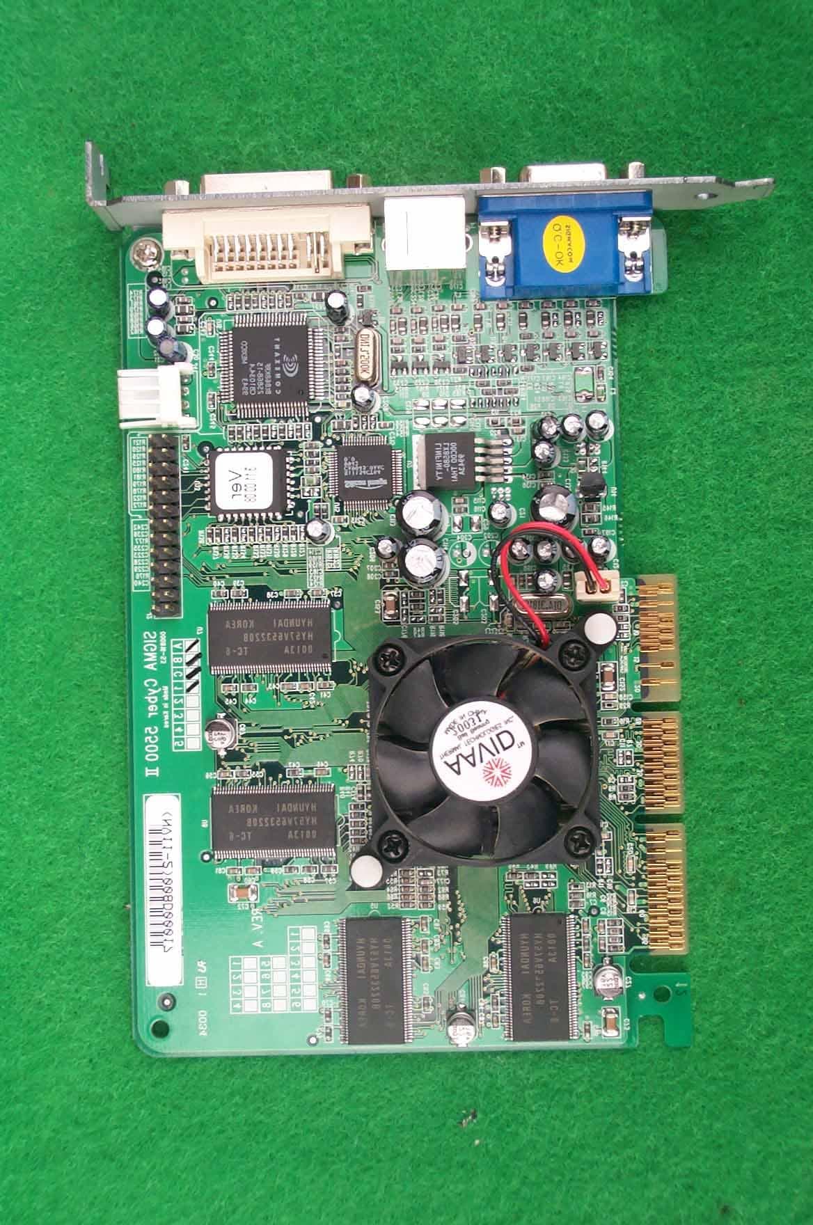 VGA Card - FCC ID PCOCYBER5500II - Sigmacom Co., Ltd.