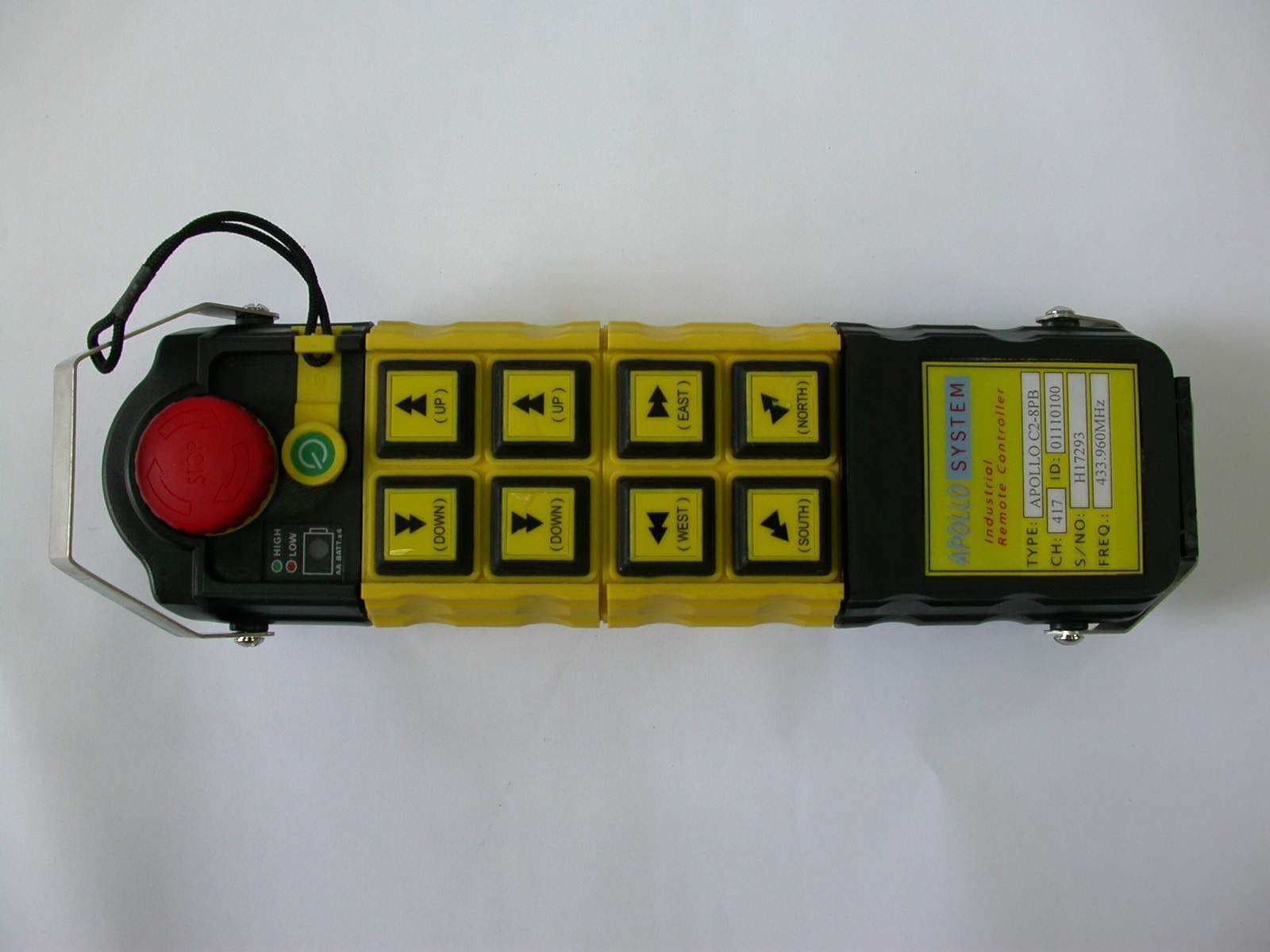 Industrial Radio Remote Control - FCC ID PCSAPOLLO11282004 - 3-Elite Join Industrial Pte Ltd.