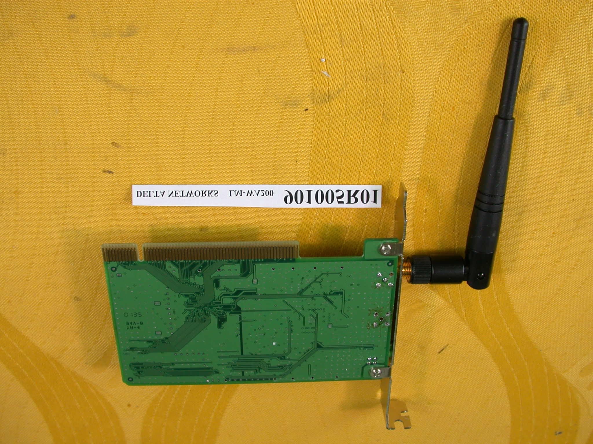 WLAN PCI Adapter - FCC ID PD5LMWA200 - Delta Electronics, Inc.