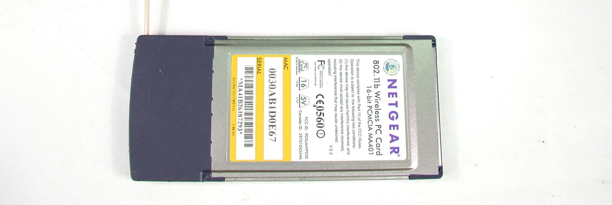 WLAN PCMCIA Card Module - FCC ID PD5LMWP200A - Delta Electronics, Inc. (4)