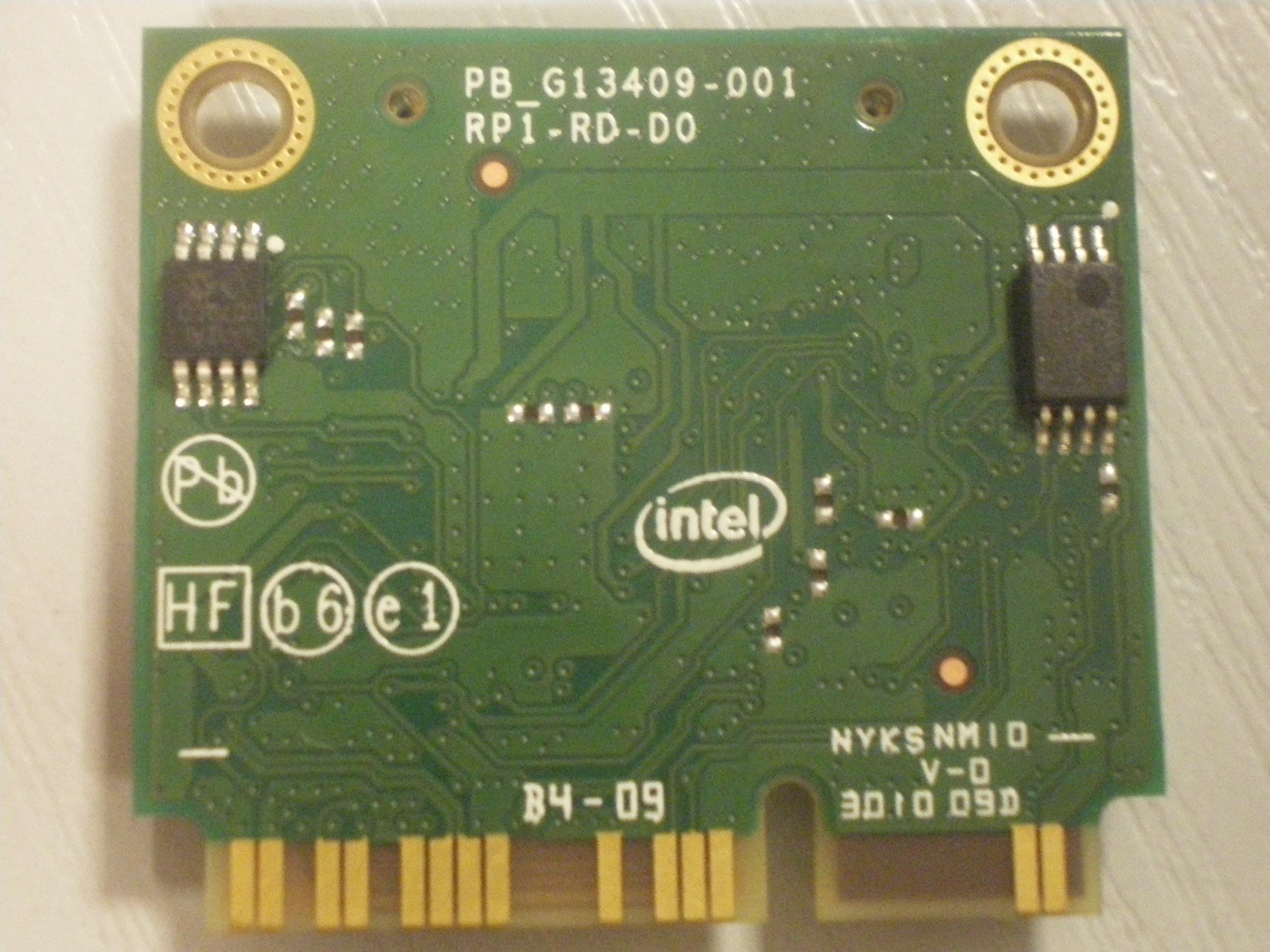 Intel Centrino Wireless-N 130 - FCC ID PD9130BNHU - Intel Corporation (2)
