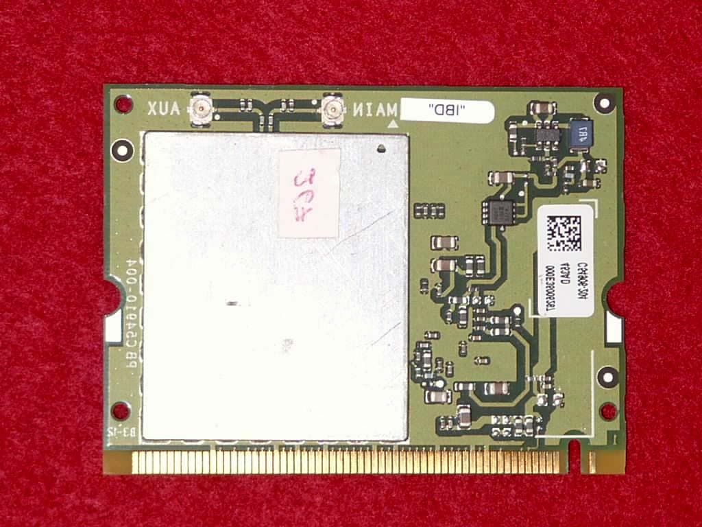 PRO/Wireless 2200BG - FCC ID PD9WM3B2200BG - Intel Corporation (1)