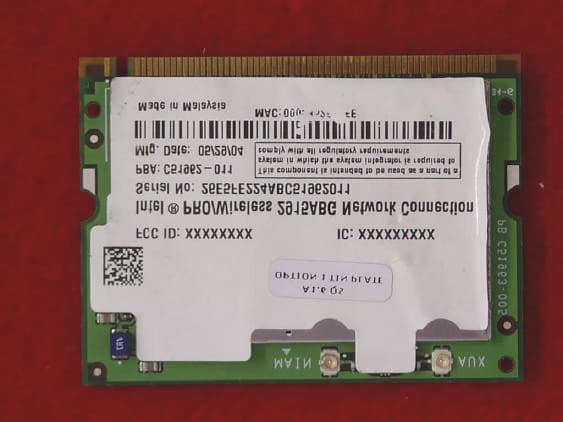 Intel PRO/Wireless 2915ABG Network Connection - FCC ID PD9WM3B2915ABG - Intel Corporation
