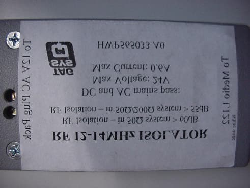 Tag Reader - FCC ID PDEMEDIOL122EAS - TAGSYS Australia Pty Ltd