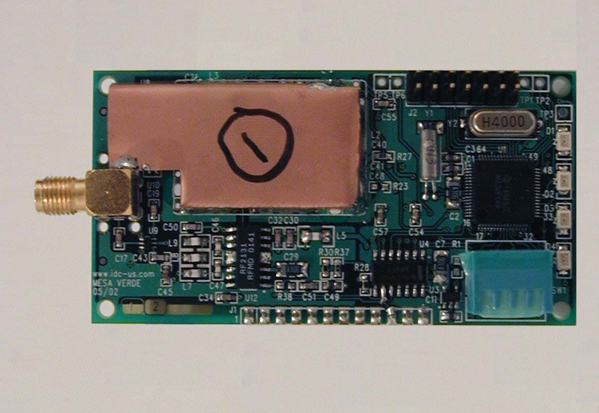 RFLAN Module - FCC ID PDVRFLAN - Metering Technology Corporation