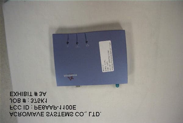 2.4GHz Wireless LAN - FCC ID PE6AAP-1100E - Acrowave Systems Co., Ltd