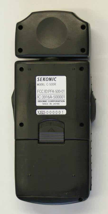 Color Meter with Wireless Flash Control Transcieve - FCC ID PFK-500-01 - Sekonic Corporation (2)