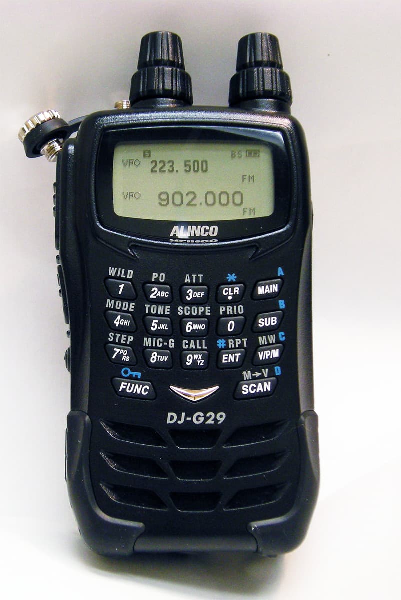 DJ-G29T 222/902MHz Dual Band FM Transceiver - FCC ID PH3DJ-G29T - Alinco Incorporated, Electronics Division (3)