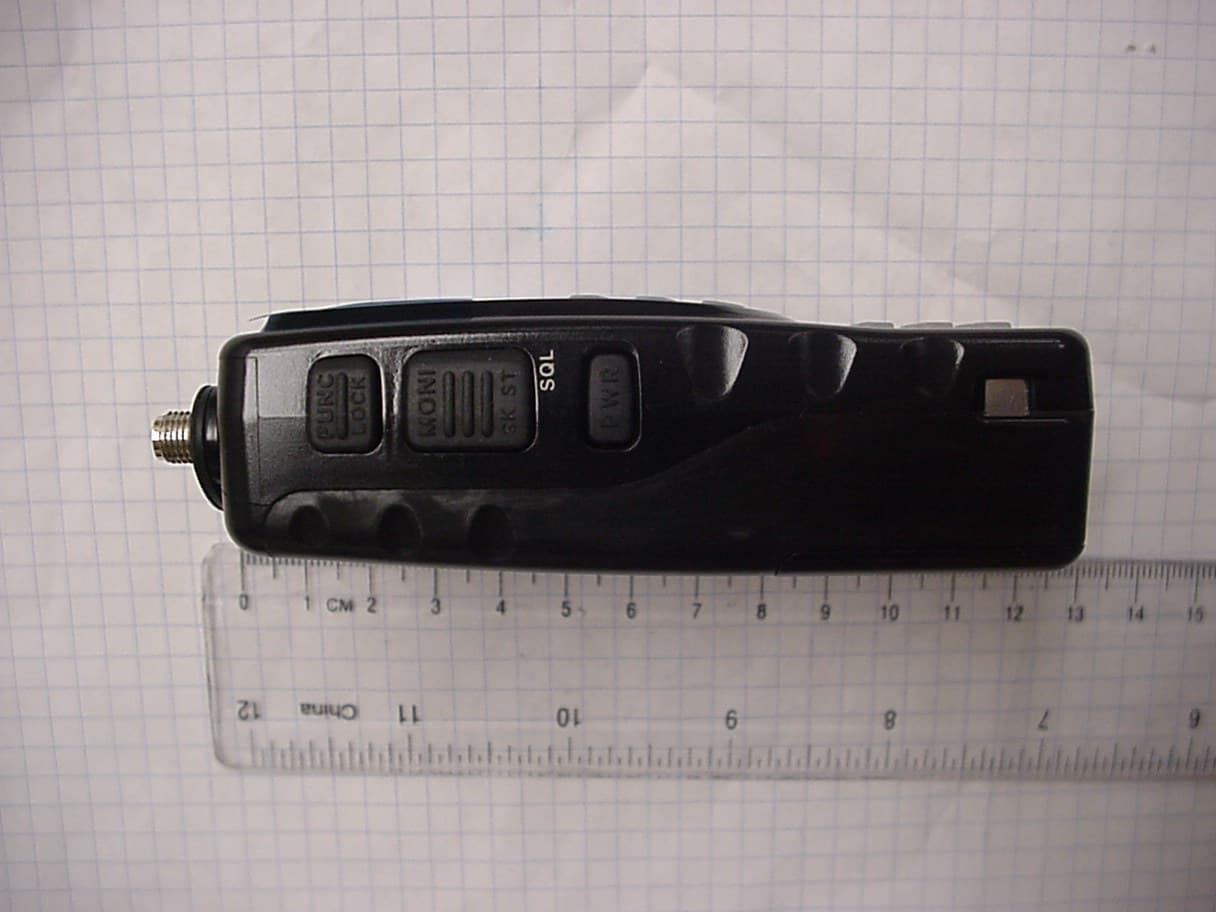 DJ-X30T Wide Band Communications Receiver - FCC ID PH3DJ-X30T - Alinco Incorporated, Electronics Division (5)