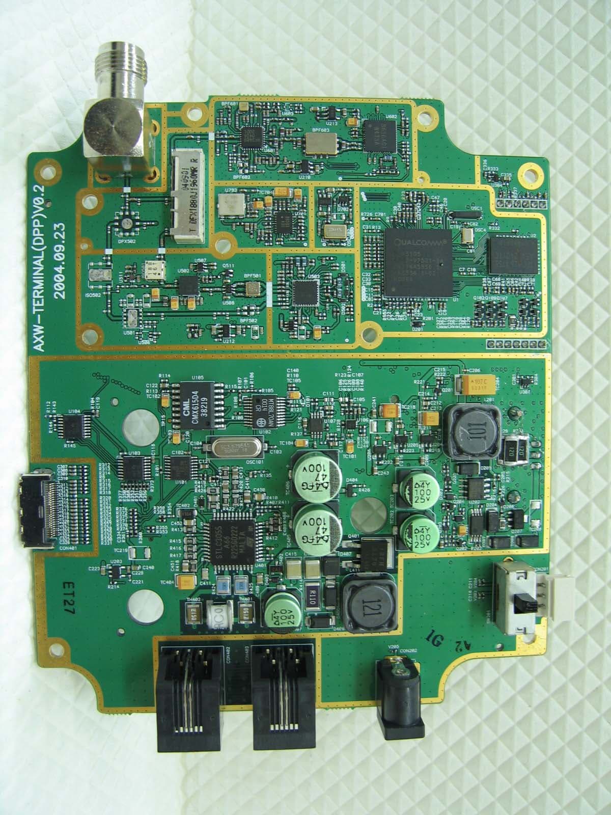 WLL Terminal (PCS CDMA) - FCC ID PH7AXWT1900 - Axesstel Inc